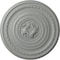 Ekena Millwork Pearl Ceiling Medallion (Fits Canopies up to 1 7/8"), 26 1/4"OD x 1 1/2"P, Primed White CM26PE - alternate 1